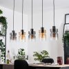 Hasvik hanging light, pendant light black, 5-light sources