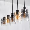 Hasvik hanging light, pendant light black, 5-light sources