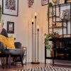 Limmingen floor lamp Light wood, black, 3-light sources