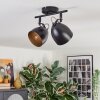 Bjedstrup ceiling light, ceiling spotlight black, 2-light sources