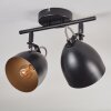 Bjedstrup ceiling light, ceiling spotlight black, 2-light sources