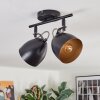 Bjedstrup ceiling light, ceiling spotlight black, 2-light sources