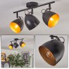 Bjedstrup ceiling light, ceiling spotlight black, 3-light sources