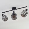 Ennor ceiling light, ceiling spotlight black, 3-light sources