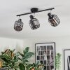 Ennor ceiling light, ceiling spotlight black, 3-light sources