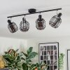 Ennor ceiling light, ceiling spotlight black, 4-light sources