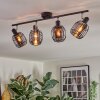 Ennor ceiling light, ceiling spotlight black, 4-light sources