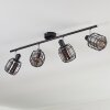 Ennor ceiling light, ceiling spotlight black, 4-light sources