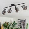 Ennor ceiling light, ceiling spotlight black, 4-light sources