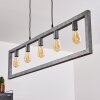 KOKKOLA Pendant Light black, 5-light sources