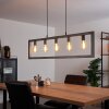 KOKKOLA Pendant Light black, 5-light sources