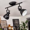 Tita Ceiling Light black, 2-light sources