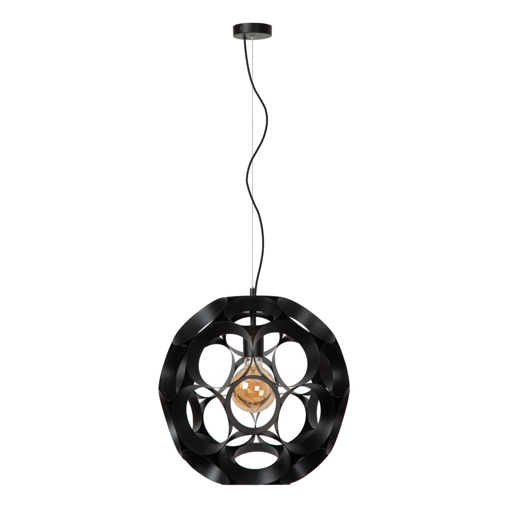 Lucide lights HANNELORE pendant light black, 1-light source