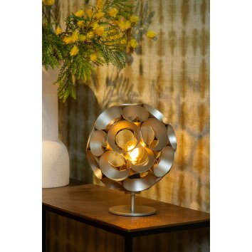 Lucide lights HANNELORE table lamp gold, 1-light source