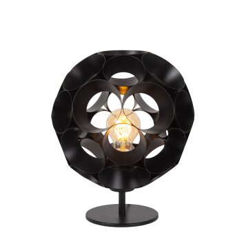 Lucide lights HANNELORE table lamp black, 1-light source