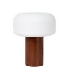 Lucide lights KENAN table lamp Dark wood, 1-light source