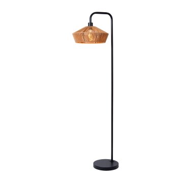 Lucide lights YUNKAI floor lamp black, 1-light source