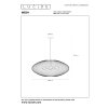 Lucide lights MESH pendant light black, 3-light sources