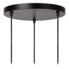 Lucide lights ALMELO pendant light black, 3-light sources