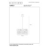 Lucide lights ALMELO pendant light black, 1-light source