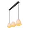 Lucide lights TRIBUTE pendant light black, 3-light sources