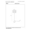 Lucide lights FOLD floor lamp black, 1-light source