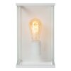 Lucide lights CLAIRE outdoor wall light white, 1-light source