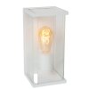 Lucide lights CLAIRE outdoor wall light white, 1-light source, Motion sensor