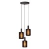 Lucide lights LAMBRES pendant light black, 3-light sources