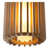 Lucide lights LAMBRES pendant light sand-coloured, 3-light sources