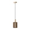 Lucide lights LAMBRES pendant light sand-coloured, 1-light source