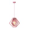 Lucide lights MAURO pendant light pink, 1-light source