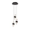 Lucide lights KLIGANDE pendant light LED black, 3-light sources