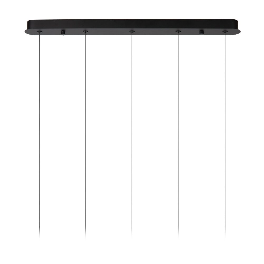 Lucide lights KLIGANDE pendant light LED black, 5-light sources