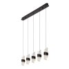 Lucide lights KLIGANDE pendant light LED black, 5-light sources