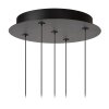 Lucide lights KLIGANDE pendant light LED black, 5-light sources