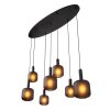 Lucide lights ELOISE pendant light black, 7-light sources