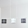 Alera hanging light, pendant light white, 3-light sources