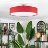 Foggia ceiling light matt nickel, 3-light sources