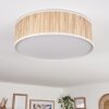 Antillo ceiling light beige, Ecru, white, 3-light sources