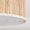 Antillo ceiling light beige, Ecru, white, 3-light sources