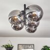 Gastor ceiling light, globe light Smoke-coloured, 5-light sources