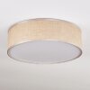 Antillo ceiling light matt nickel, 3-light sources