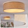 Foggia ceiling light matt nickel, 3-light sources