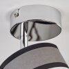 Lundegaard ceiling light, ceiling spotlight chrome, 1-light source