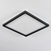 Xarel ceiling light, Panel LED black, 1-light source