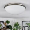 Banan ceiling light, ceiling spotlight matt nickel, 2-light sources