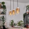 Hasvik hanging light, pendant light white, 3-light sources