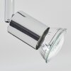 Ilaro ceiling light, ceiling spotlight chrome, 3-light sources