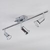 Ilaro ceiling light, ceiling spotlight chrome, 3-light sources